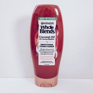 ⭐4/$15 Garnier Whole Blends Coconut Oil & Cocoa Butter Smoothing Conditioner